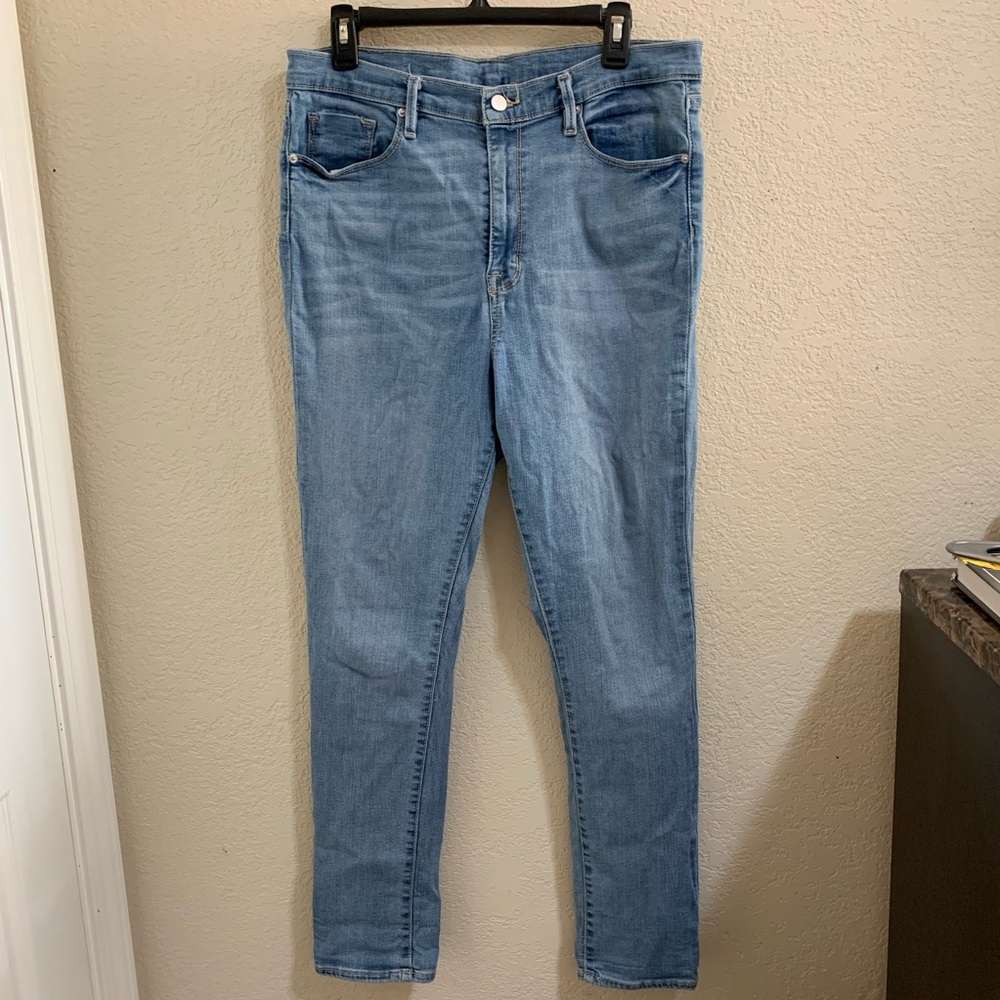 BDG denim super highwaisted skinny pants